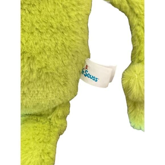 2018 Dr Seuss The Grinch Red Christmas Santa Hat Stuffed Animal Plush - Picture 3 of 7